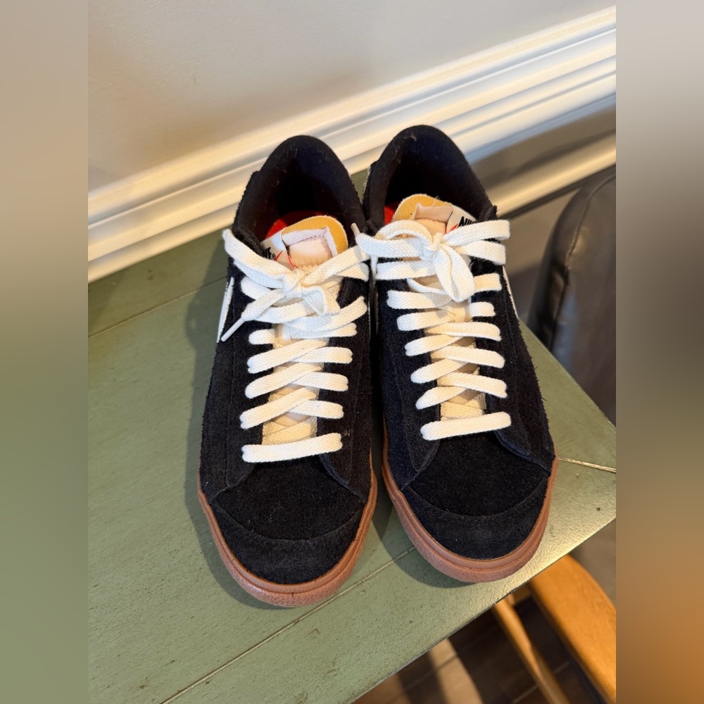 Nike suede sneakers